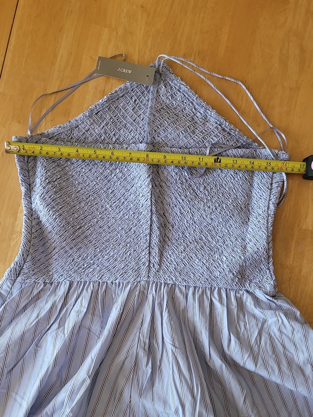J. Crew Smocked Halter Dress - Picture 8 of 10